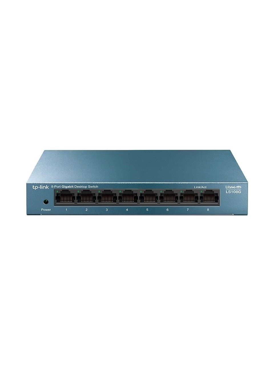 TP-Link LS108G 8 Port Gigabit Switch Metal Kasa