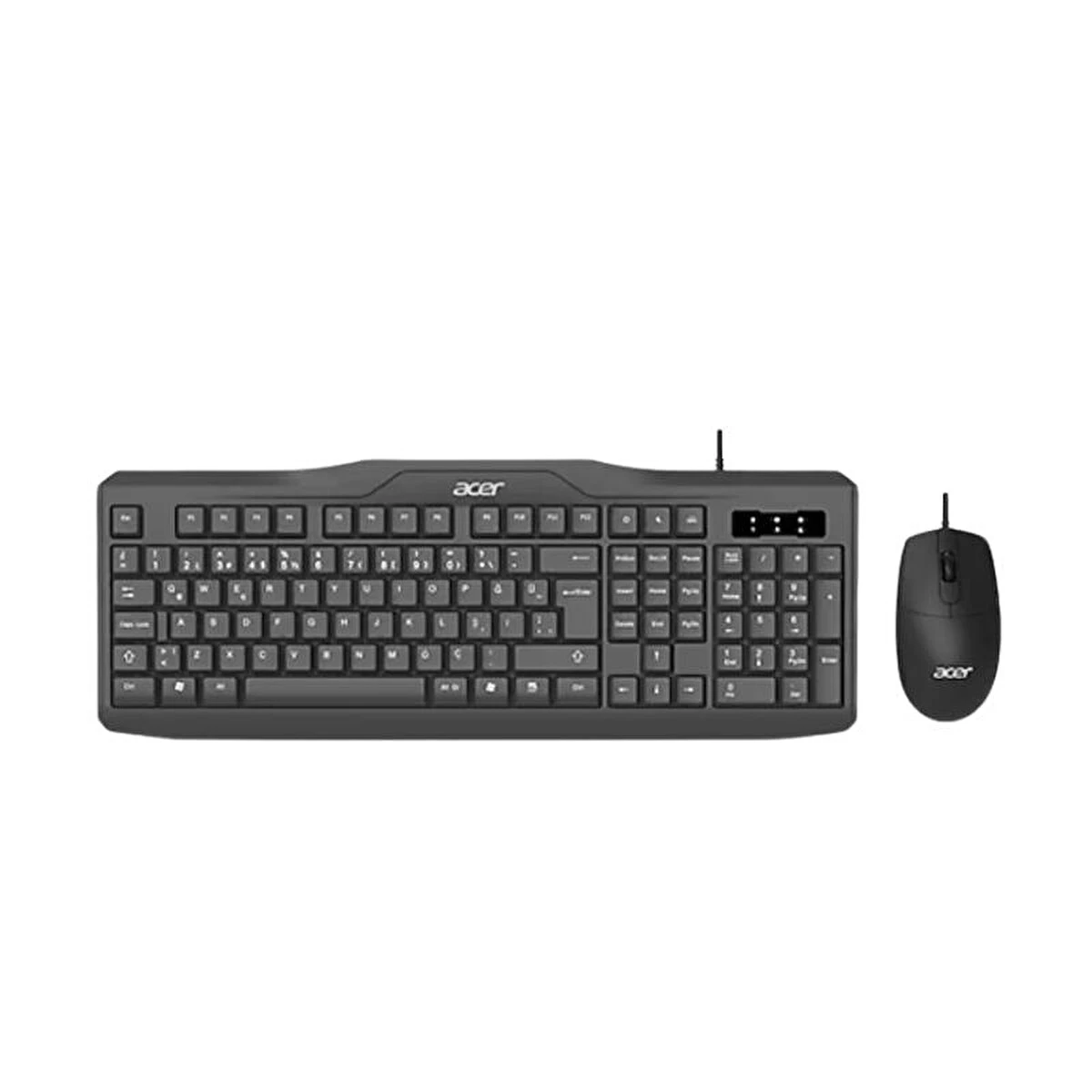 Acer OAK-930 Siyah Kablolu Klavye Mouse seti
