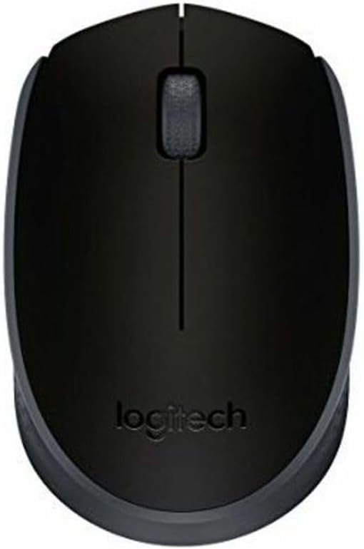 Logitech M171 Kablosuz Mouse 2,4 GHz, 12 Aylık Pil Ömrü, Sağ ve Sol Elle Kullanıma Uygun, Siyah