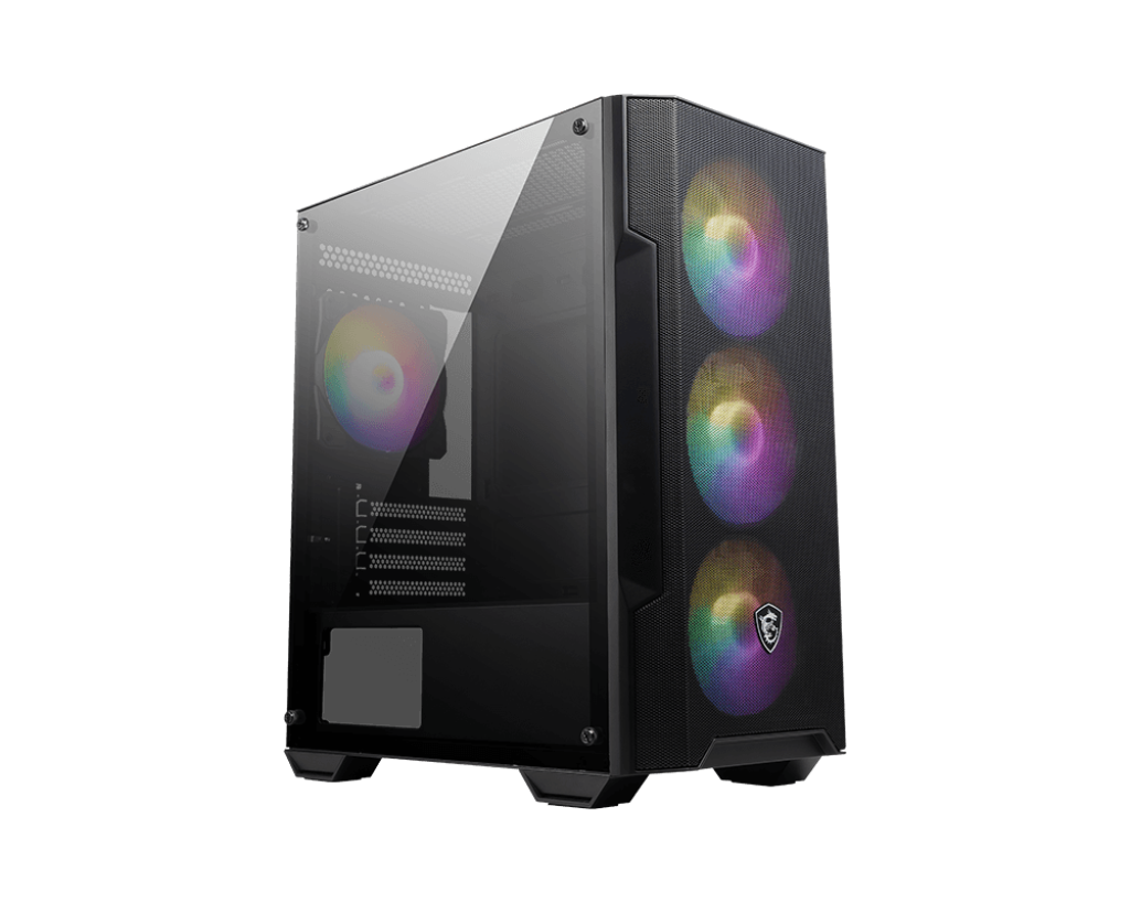 MSI MAG FORGE M100A D60 600W 80+ 4x12CM ARGB FAN mATX KASA