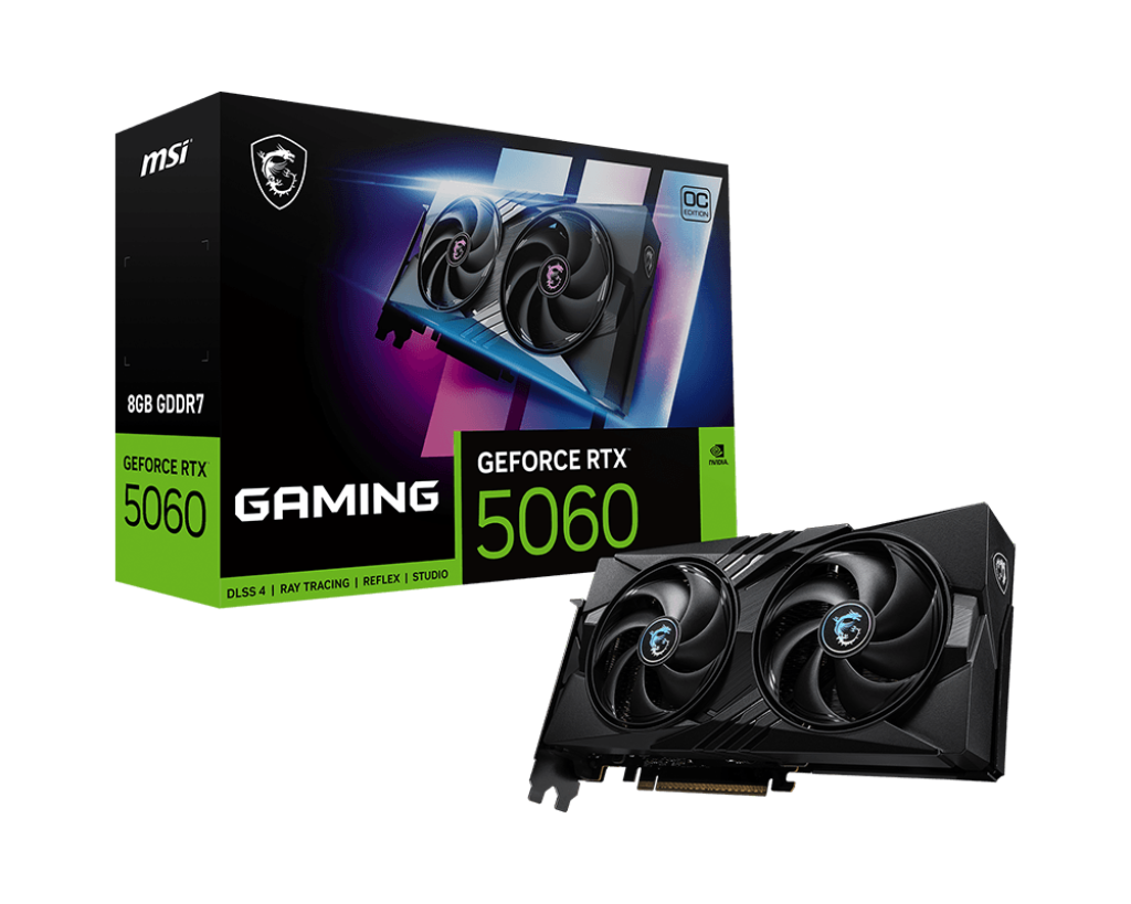 MSI RTX5060 8GB GDDR7 128BIT 3xDP/HDMI (GEFORCE RTX 5060 8G GAMING OC)