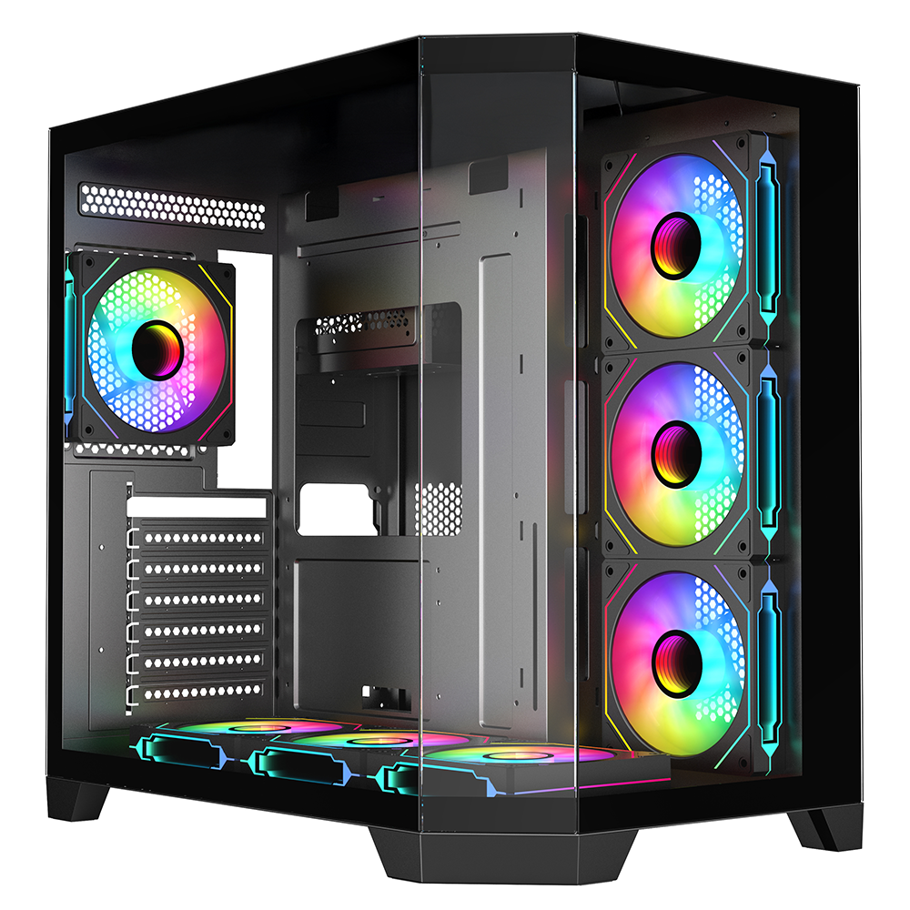 FRISBY FC-9550G 850W 80+ BRONZE USB3.0 7x12CM ARGB FAN SIYAH ATX KASA