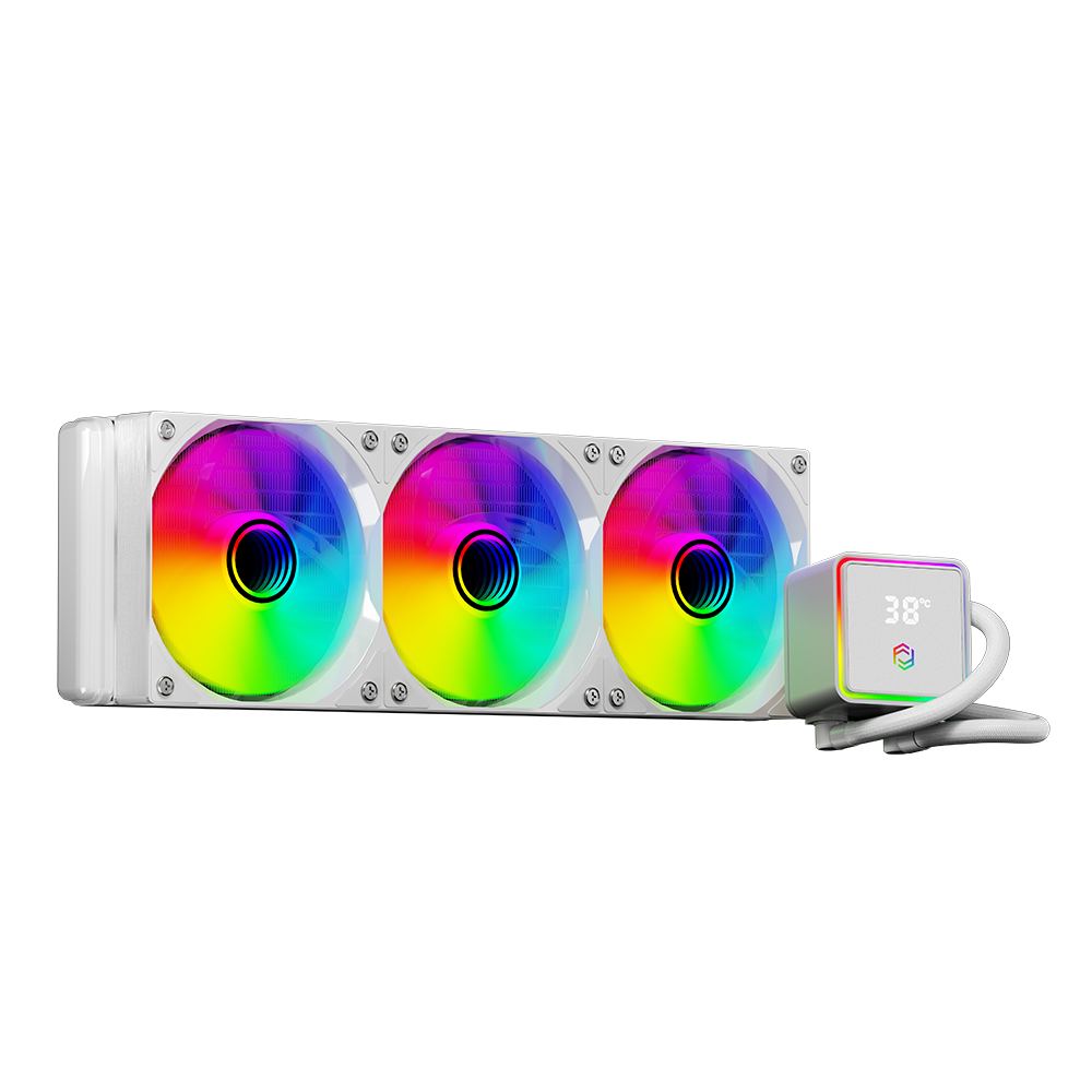 FRISBY FCL-360W ARGB 360mm Sıvı Soğutucu -Beyaz