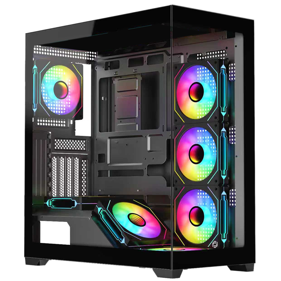 FRISBY DOMINATOR FC-9565G 650W 80+ USB3.0 7x12CM ARGB FAN SIYAH E-ATX KASA
