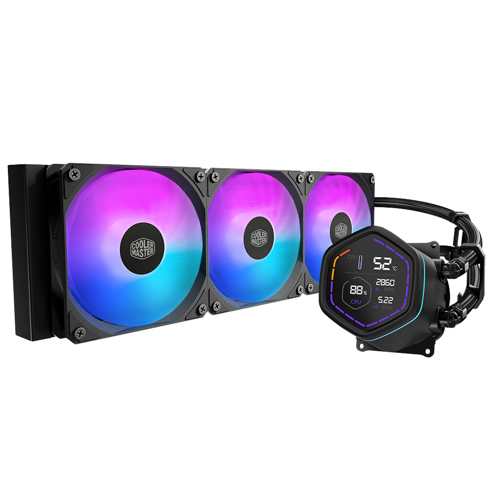 COOLER MASTER MASTERLIQUID CORE NEX DIGITAL ML360 ARGB 360mm Sıvı Soğutucu