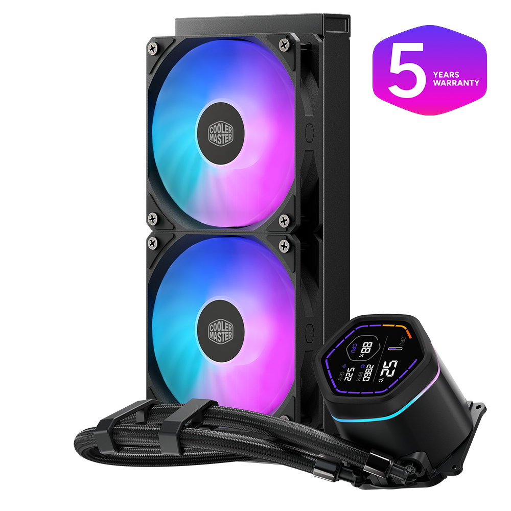 COOLER MASTER MASTERLIQUID CORE NEX DIGITAL ML240 ARGB 240mm Sıvı Soğutucu