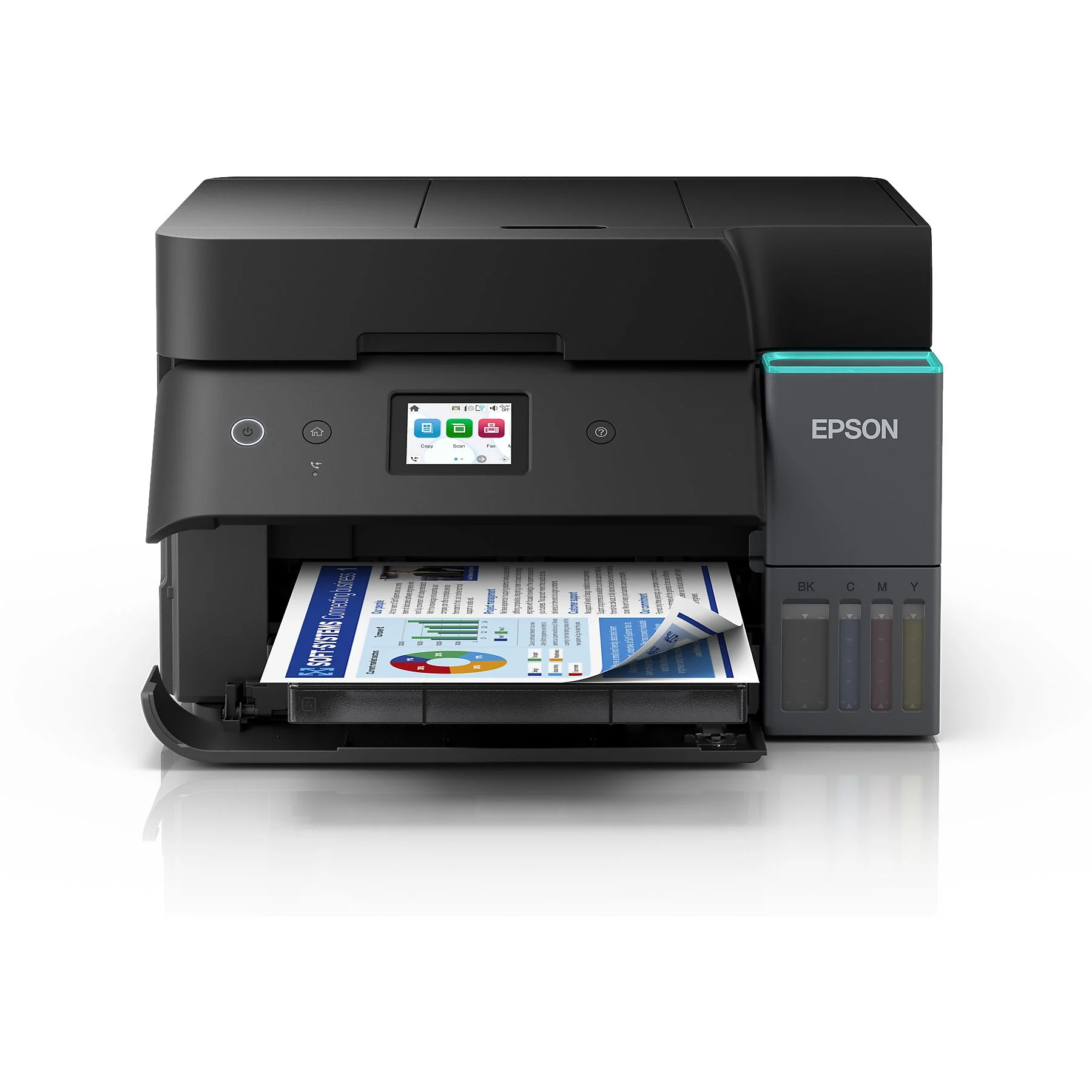 EPSON EcoTank L6390 Fotokopi+Tarayıcı+Faks+Wi-Fi Mürekkep Tanklı Yazıcı Siyah
