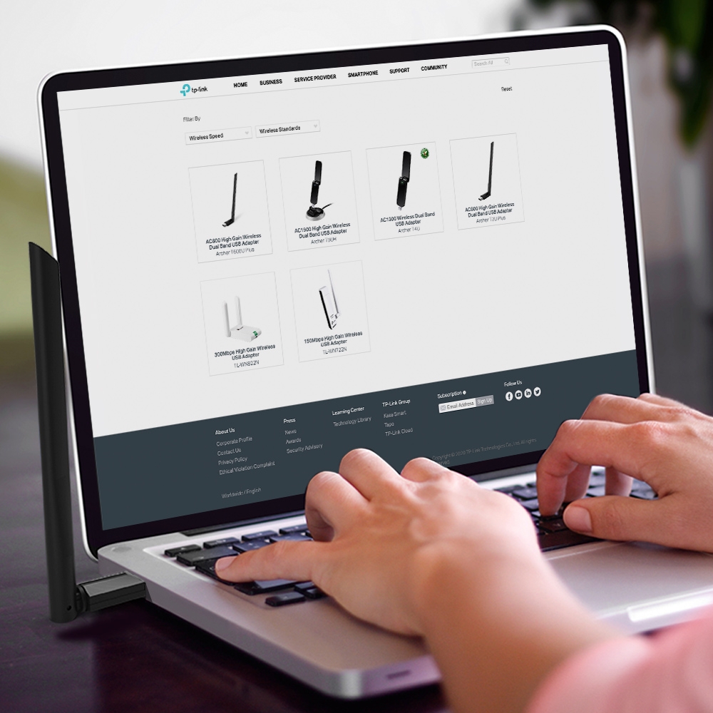 TP-Link Archer T3U Plus AC1300 Yüksek Güçlü Kablosuz Çift Bant USB Adaptör