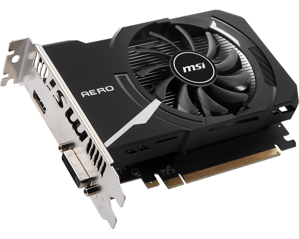 MSI GT1030 2GB DDR4 64BIT AERO HDMI/DVI (GEFORCE GT 1030 AERO ITX 2GD4 OC)