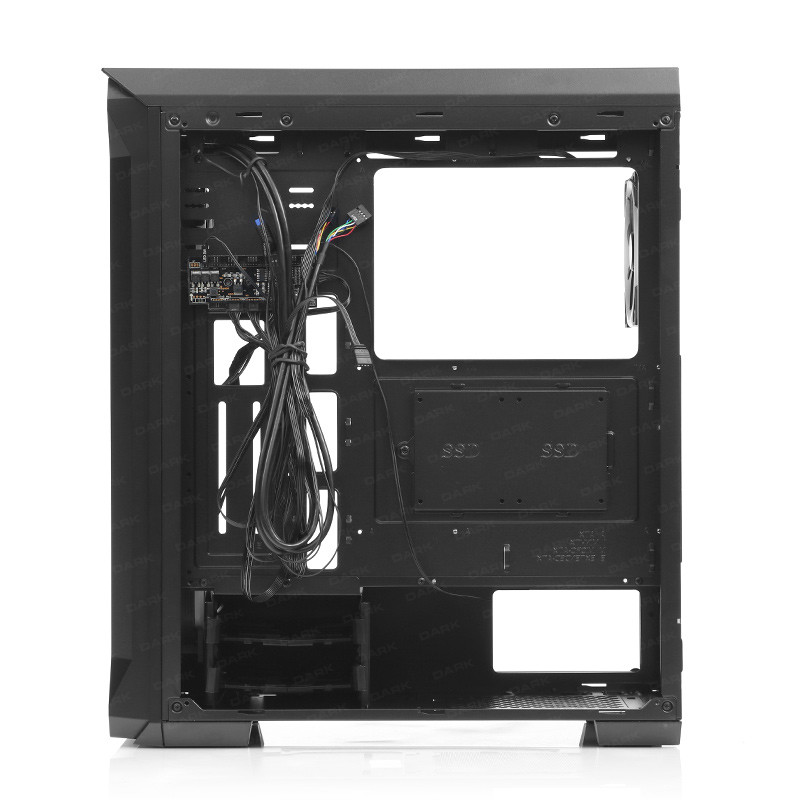 DARK GUARDIAN 4x12CM FAN USB3.0 PENCERELI ATX SIYAH KASA(DKCHGUARDIAN)