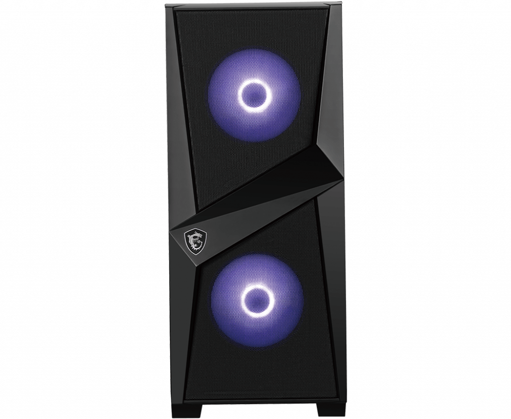 MSI MAG FORGE 100M USB3.2 2x12CM RGB + 12CM FAN PENCERELI ATX SIYAH KASA