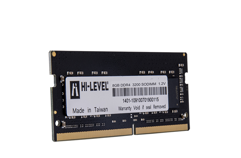 8 GB DDR4 3200MHz HI-LEVEL CL22 1.2V SODIMM (HLV-SOPC25600D4/8G)