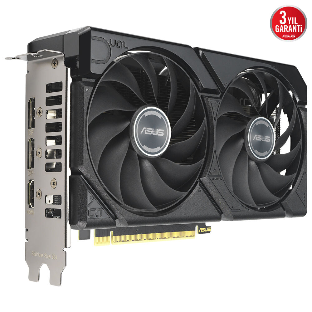 ASUS RX9060XT 8GB GDDR6 128BIT 2xDP/HDMI (DUAL-RX9060XT-8G)
