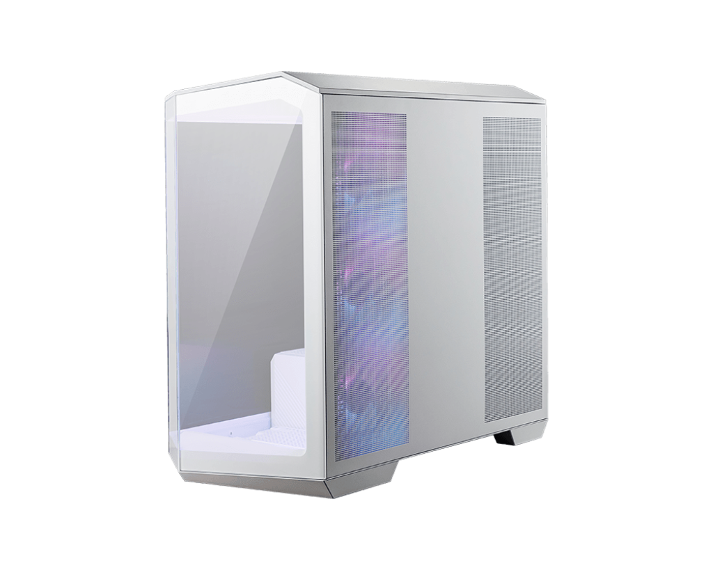 MSI MAG PANO M100R PZ TEMPERLİ CAM 3X120MM 1X120MM ARGB FAN MATX BEYAZ