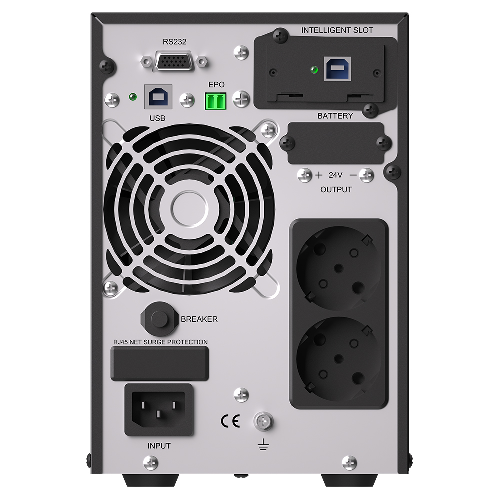TESCOM NEOLINE 1 KVA (2X9AH) 1/1 ONLINE UPS LCD EKRAN (900040100)