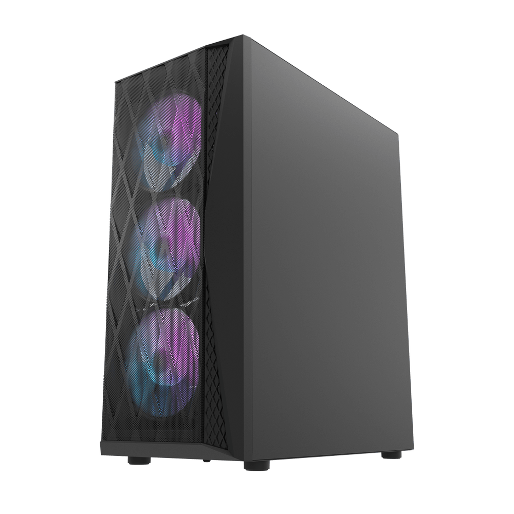 AIGO DK352 650W 80+ USB3.0 4x12CM FAN TEMPERLI CAM SIYAH ATX KASA