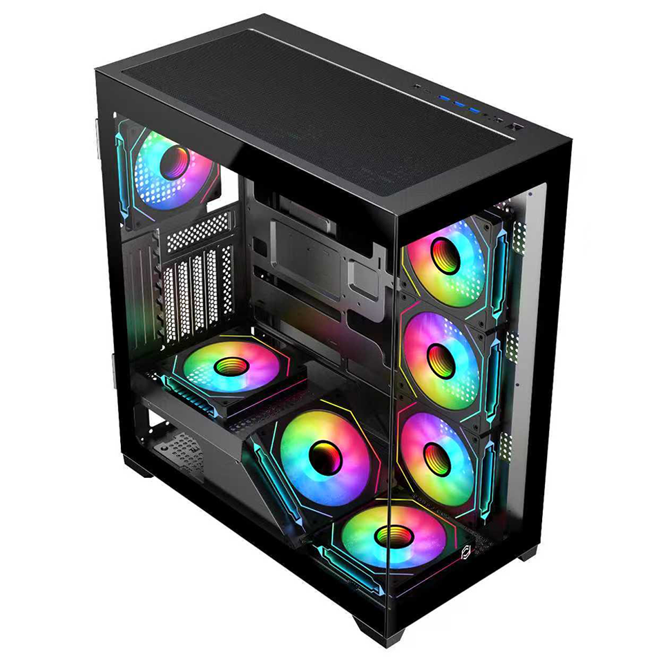 FRISBY DOMINATOR FC-9565G 650W 80+ USB3.0 7x12CM ARGB FAN SIYAH E-ATX KASA