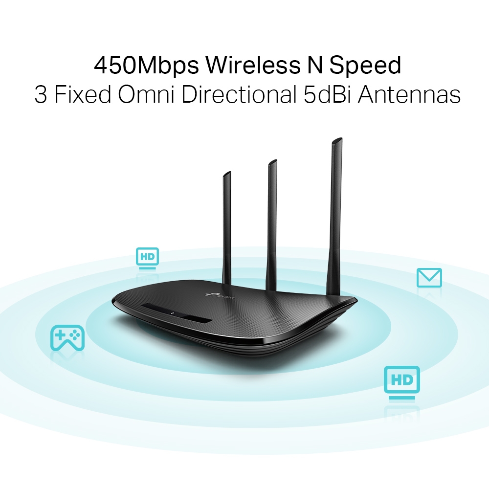 TP-LINK TL-WR940N 450MBPS 4 PORT KABLOSUZ ACCESS POINT/ROUTER/Wifi Menzil Genişletici 