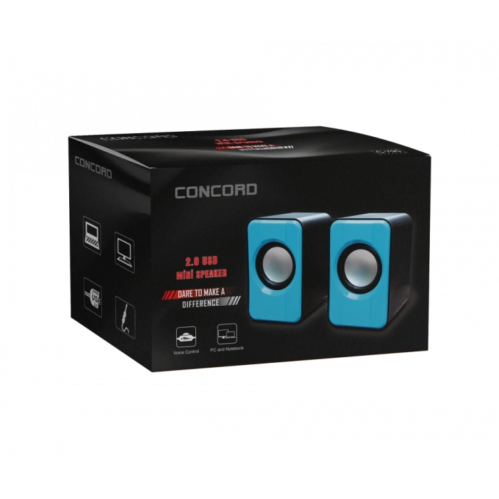 Concord C-795 2.0 PC 1+1 Hoparlör -Mavi