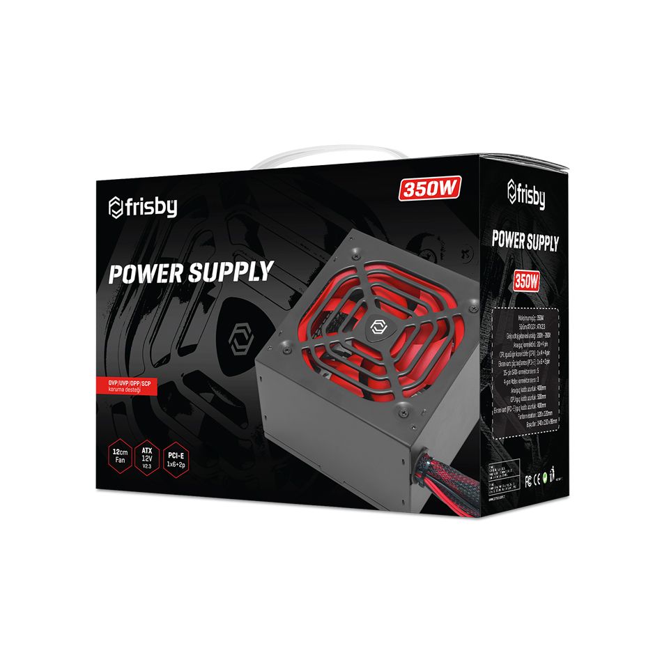 Frisby FR-PW35C12 350W Güç Kaynağı 2.3atx